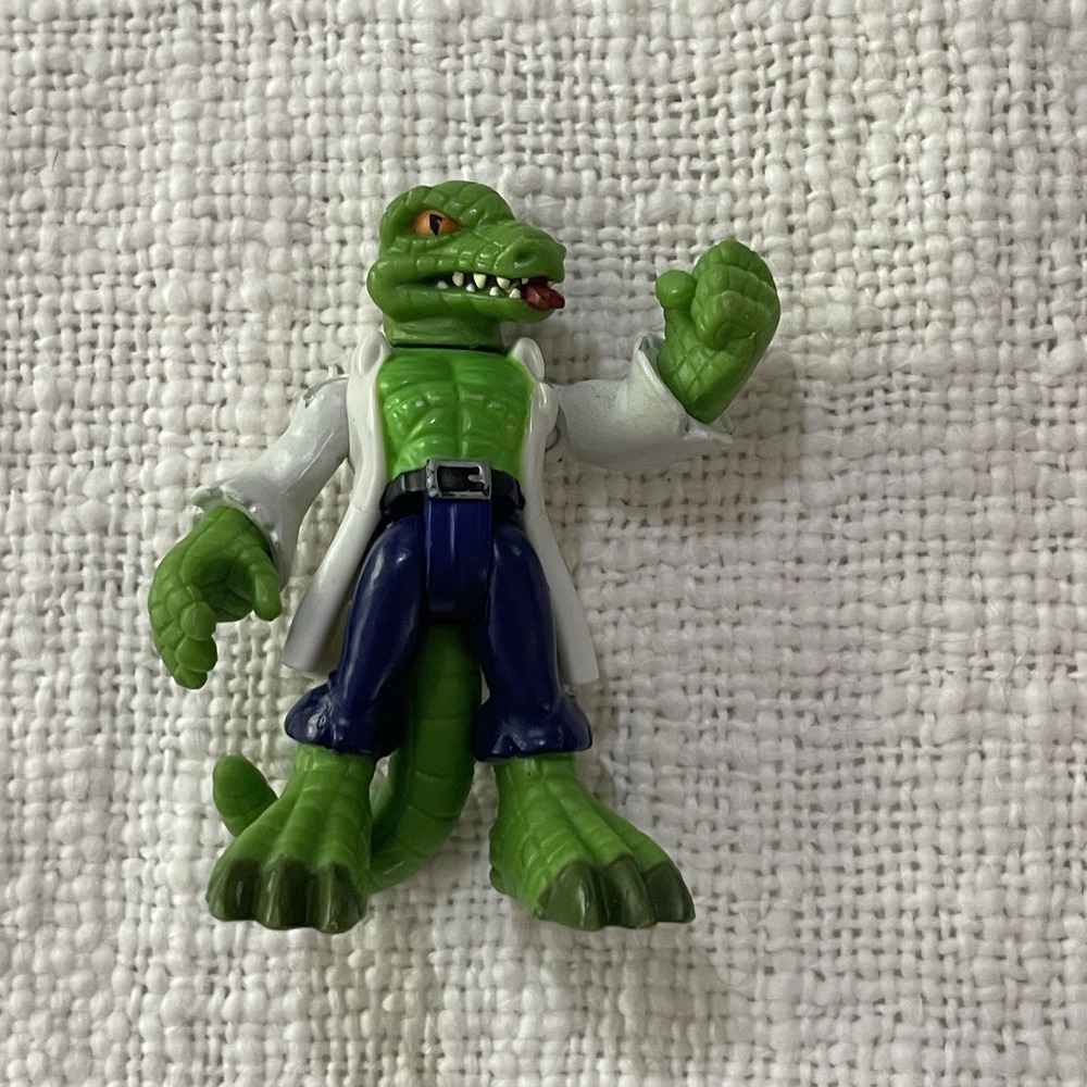 Playskool Marvel Super Hero Adventures 2.75" Lizard Dr. Curt Connors‎ Figure